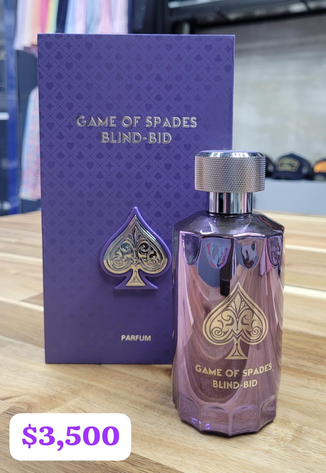 Perfume Game of Spedes Blind-Bid 3.4oz/100ml