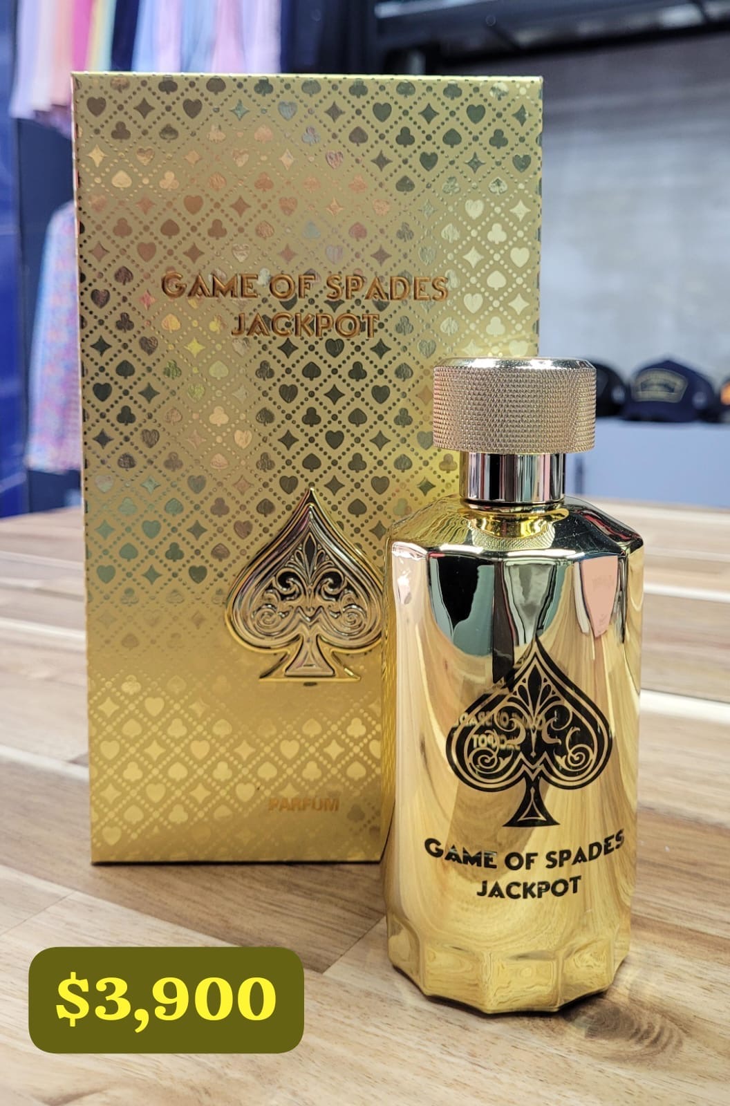 Perfume Game of Spades Jackpot