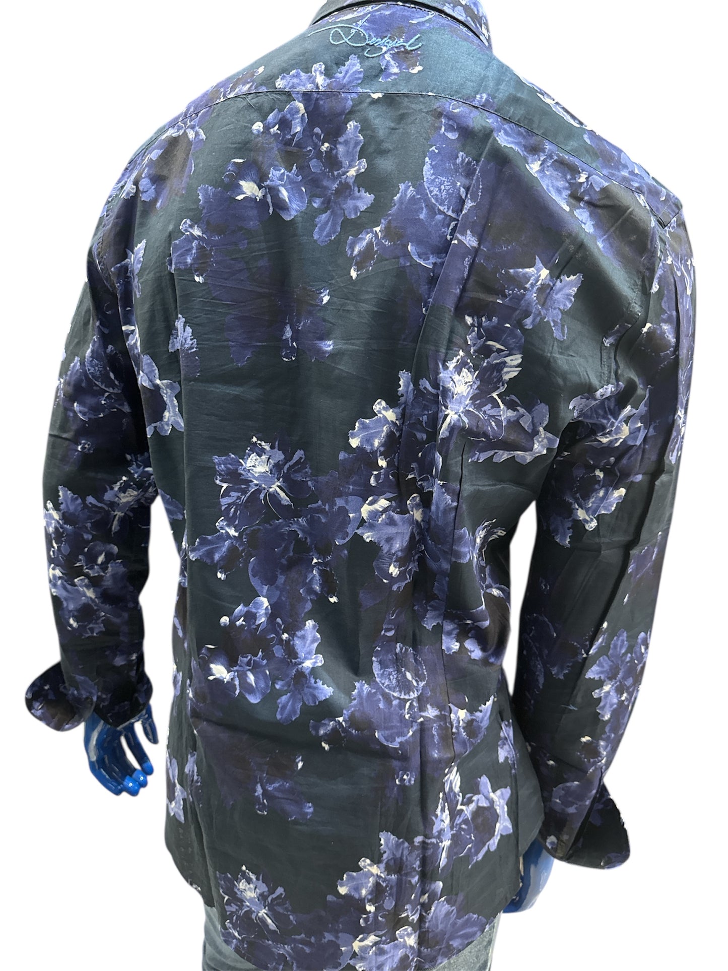 Camisa desigual manga larga