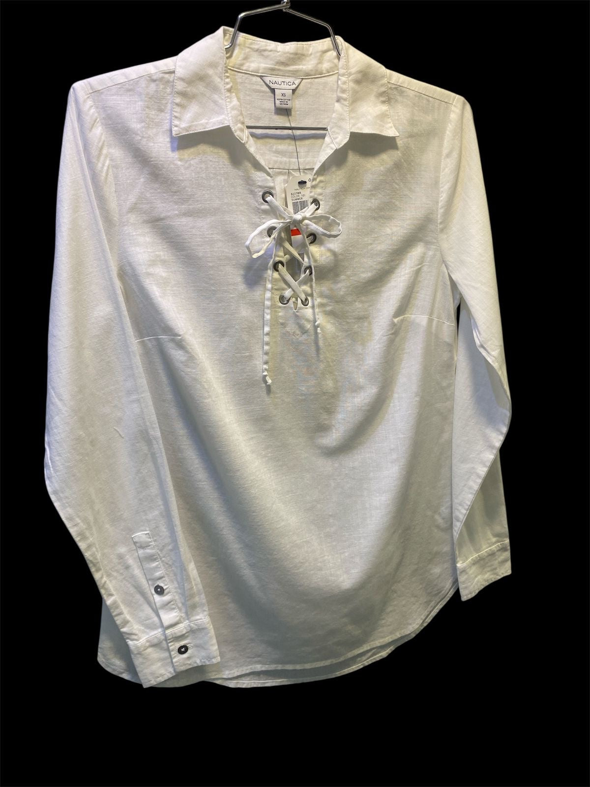 Camisa Nautica en lino XS