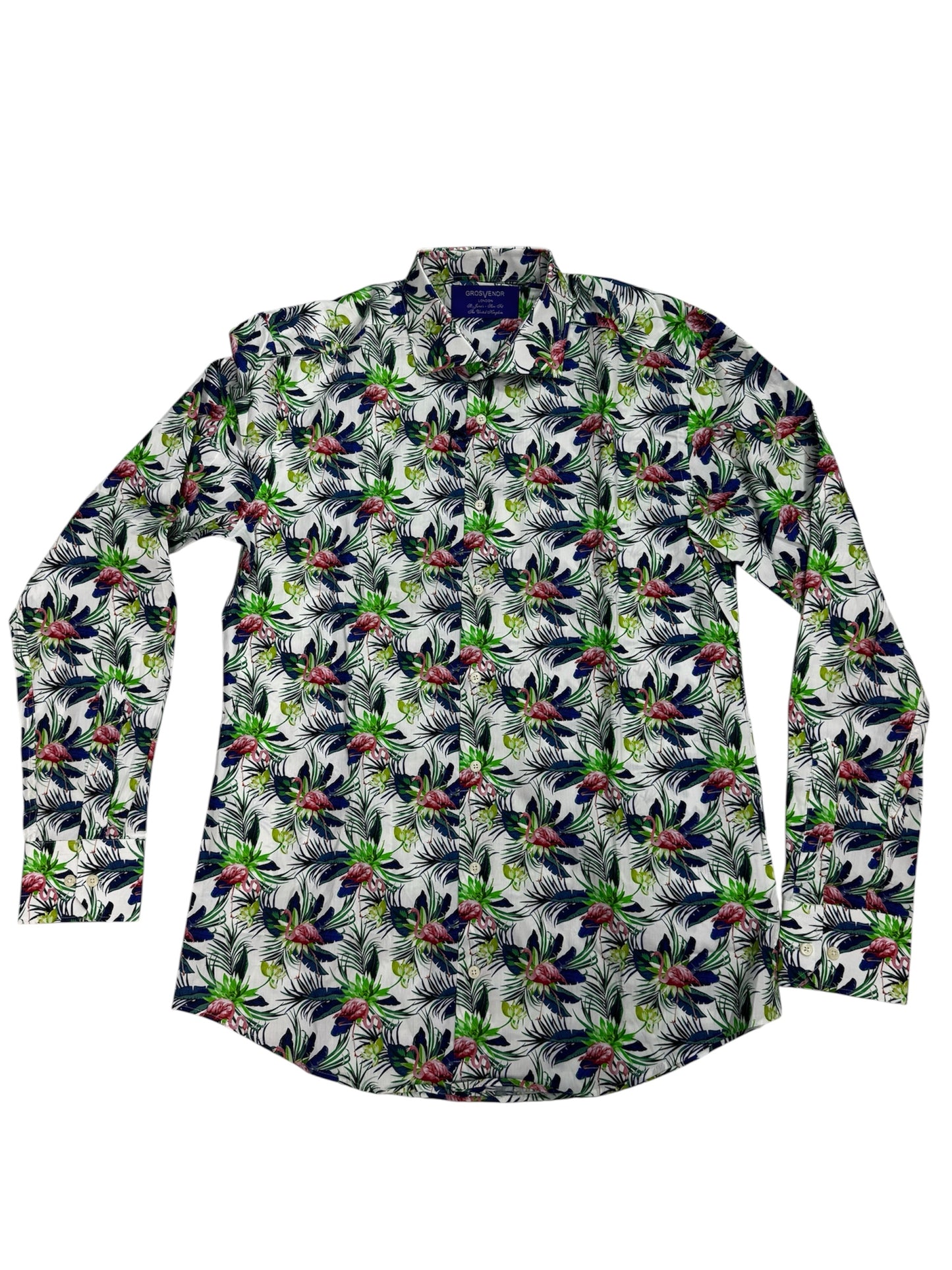 Camisa GrosVenor manga larga