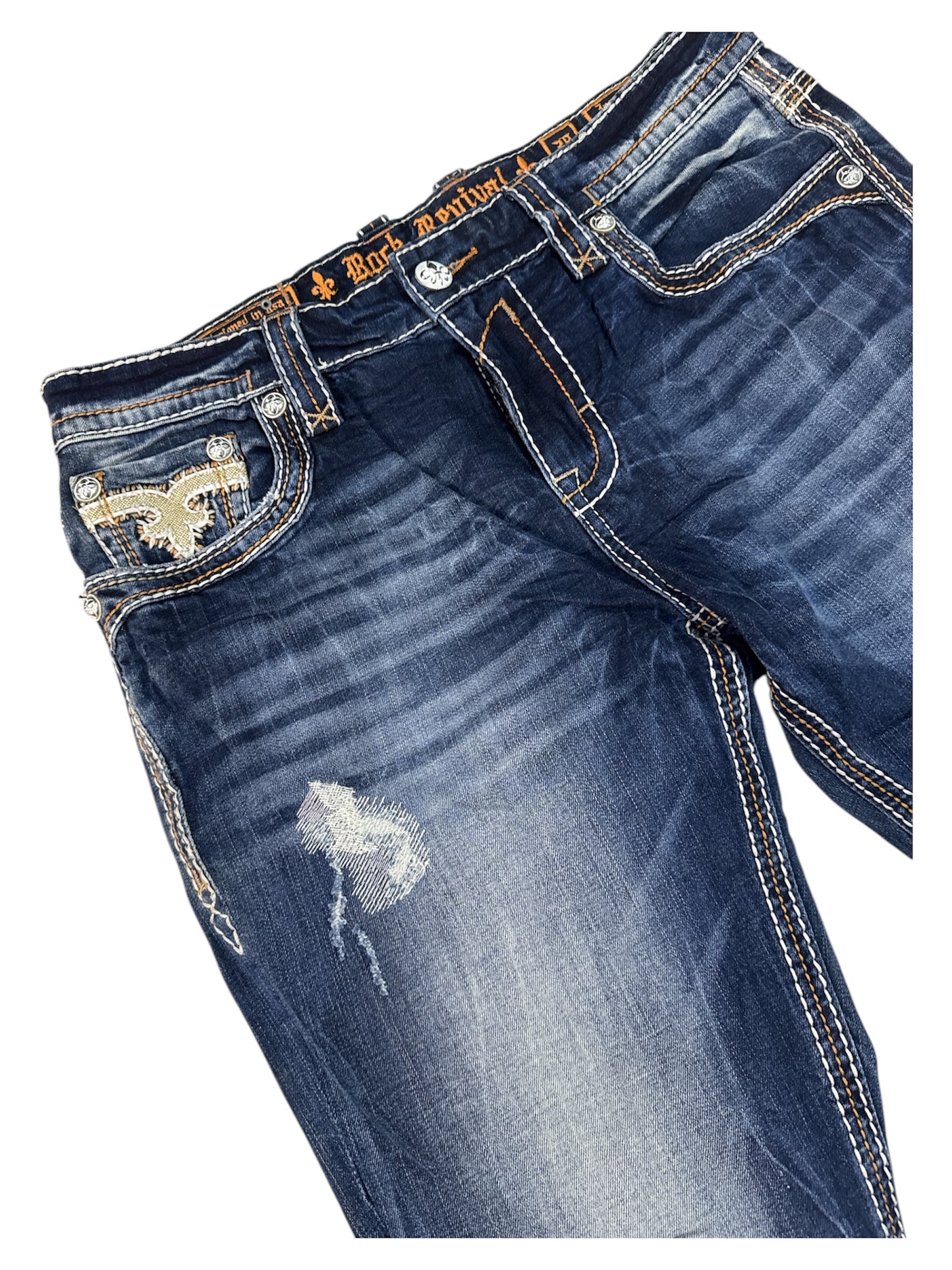 Jeans Rock Revival straight Jacoby 38