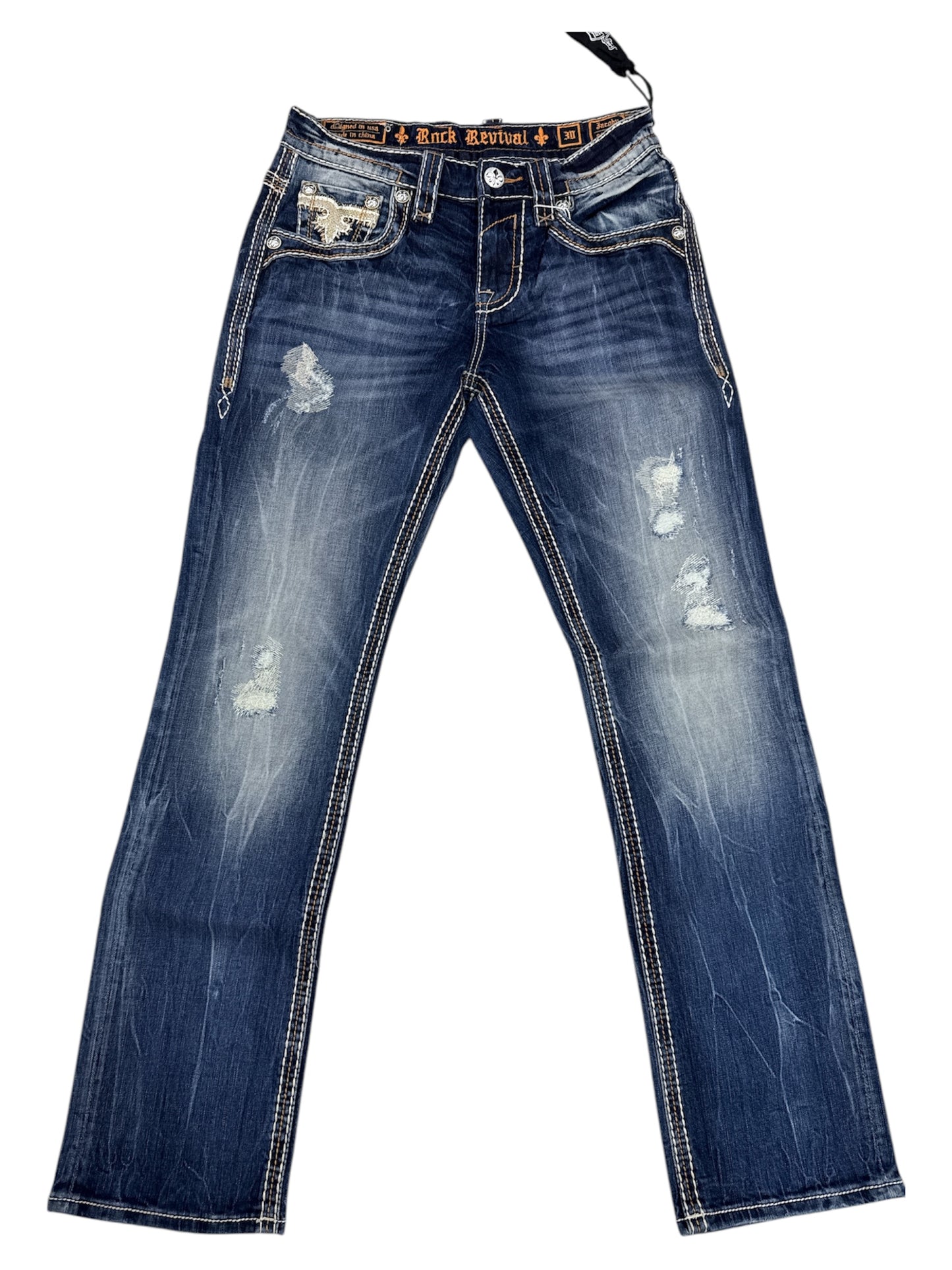 Jeans Rock Revival straight Jaboby