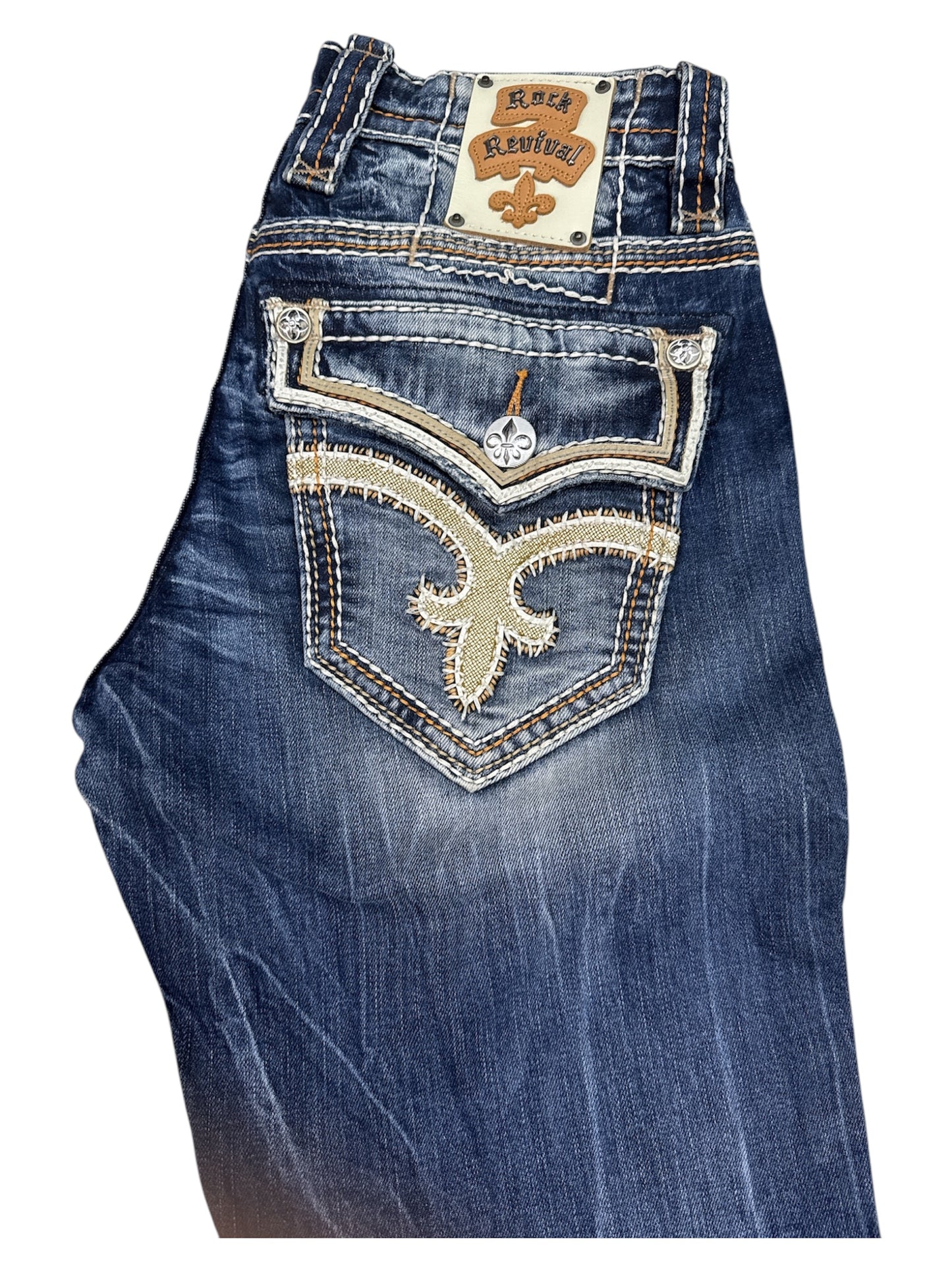 Jeans Rock Revival straight Jaboby