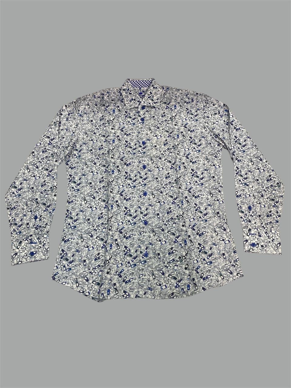 Camisa Bertigo manga larga