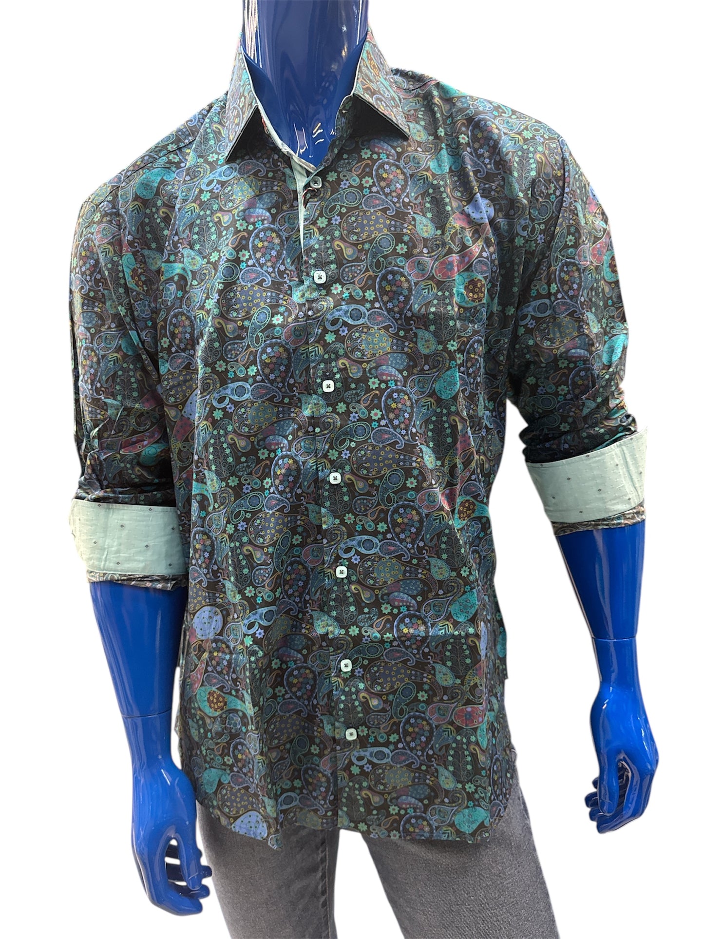 Camisa Autocratic Vogue Italy manga larga