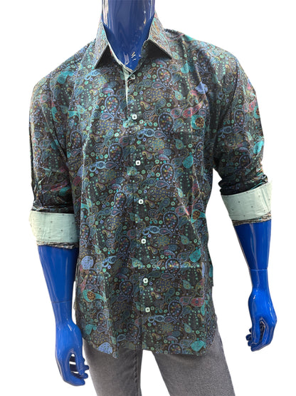 Camisa Autocratic Vogue Italy manga larga