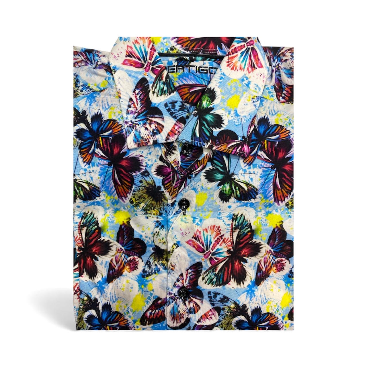 Camisa Bertigo manga larga