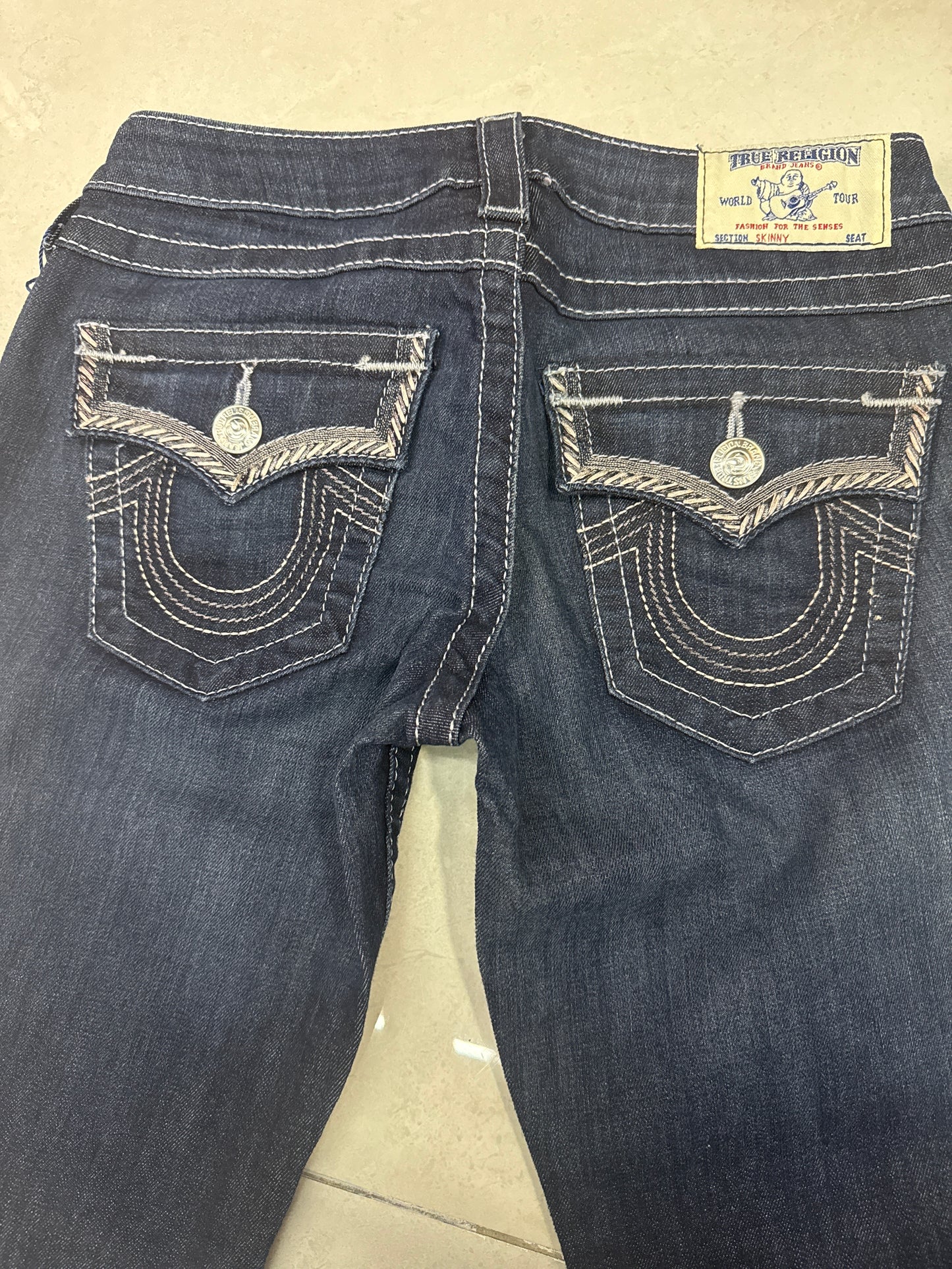Jeans True religion Lonestar skinny Wflps Chrome decor 26