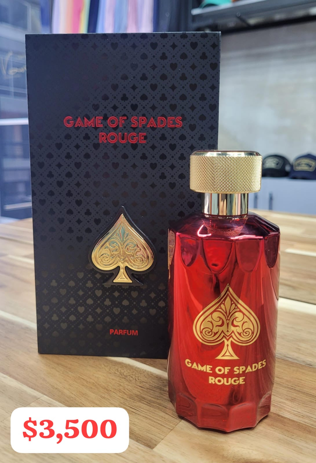 Perfume Game of Spades Rouge 3.4oz /100ml