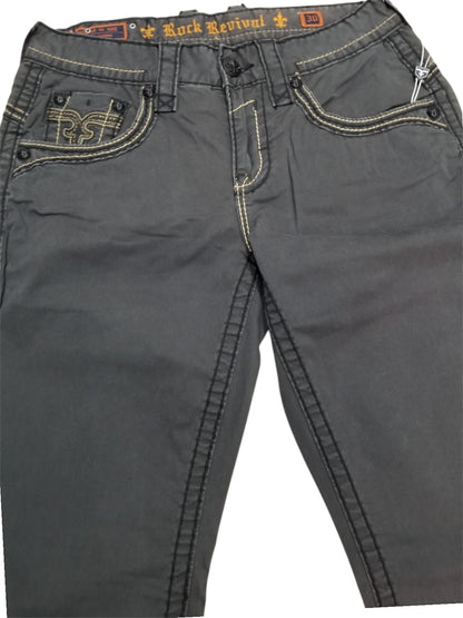 Jeans Rock Revival straight Verde 33