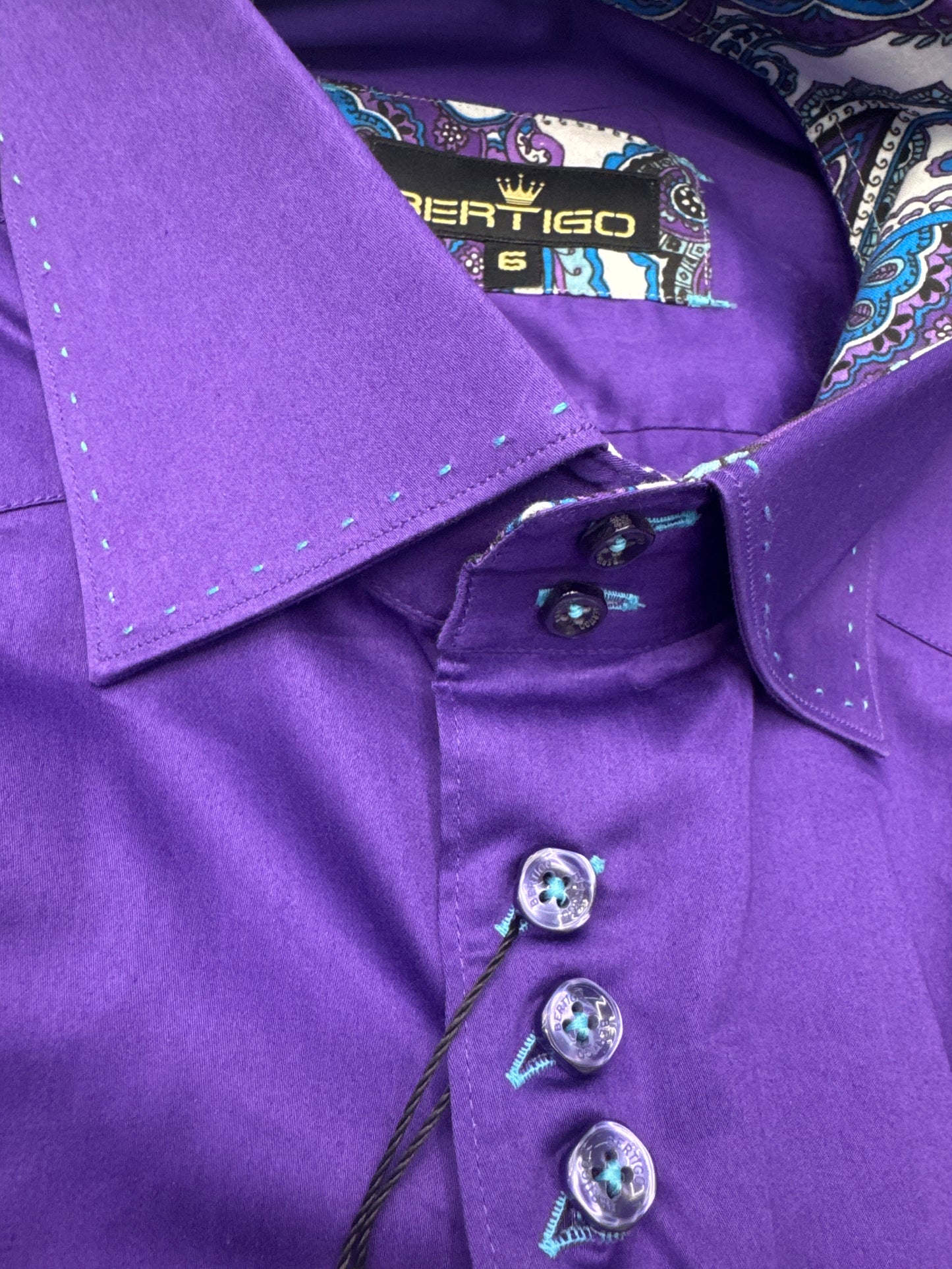 Camisa Bertigo manga larga