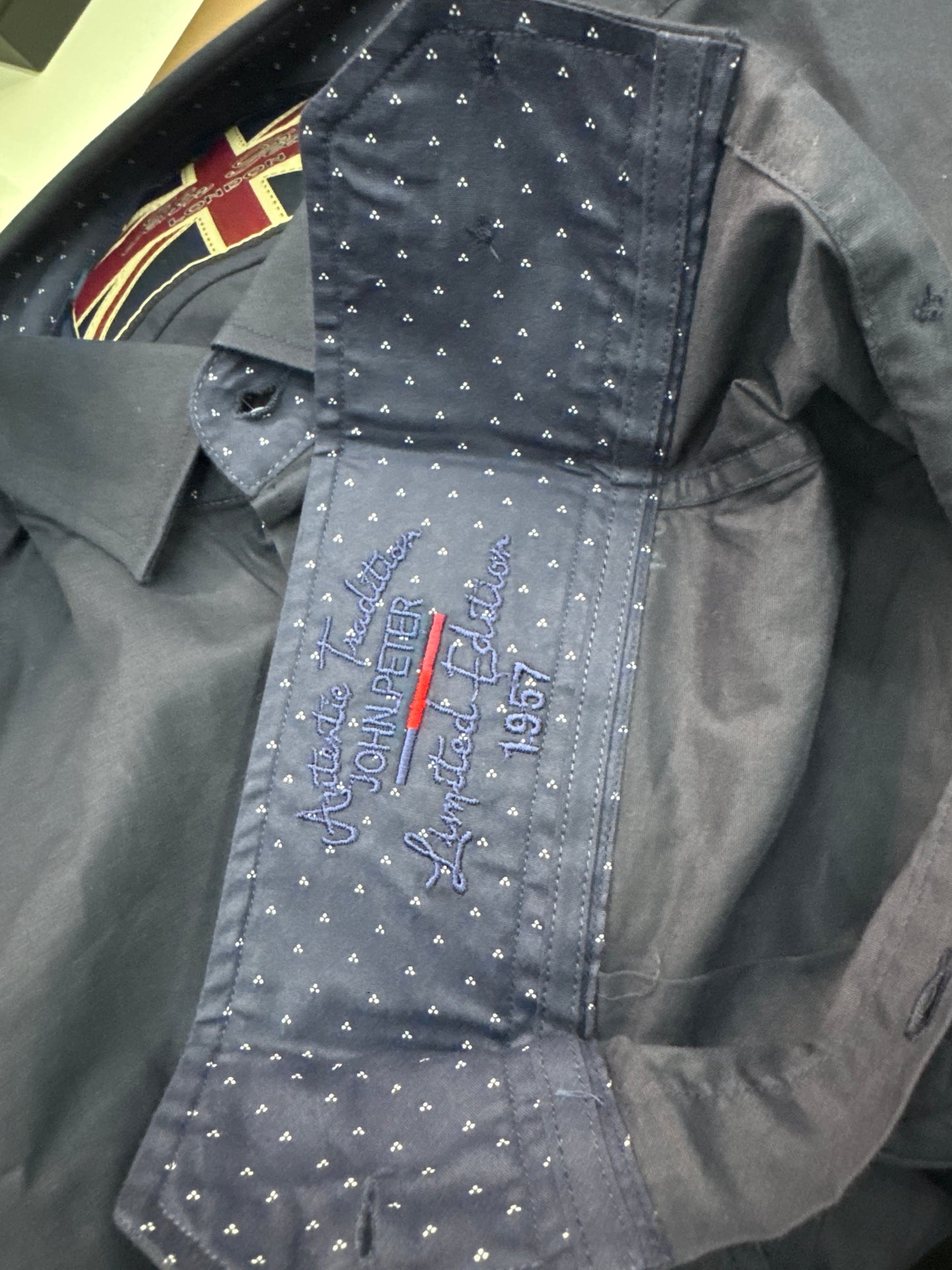 Camisa John Peter London manga larga