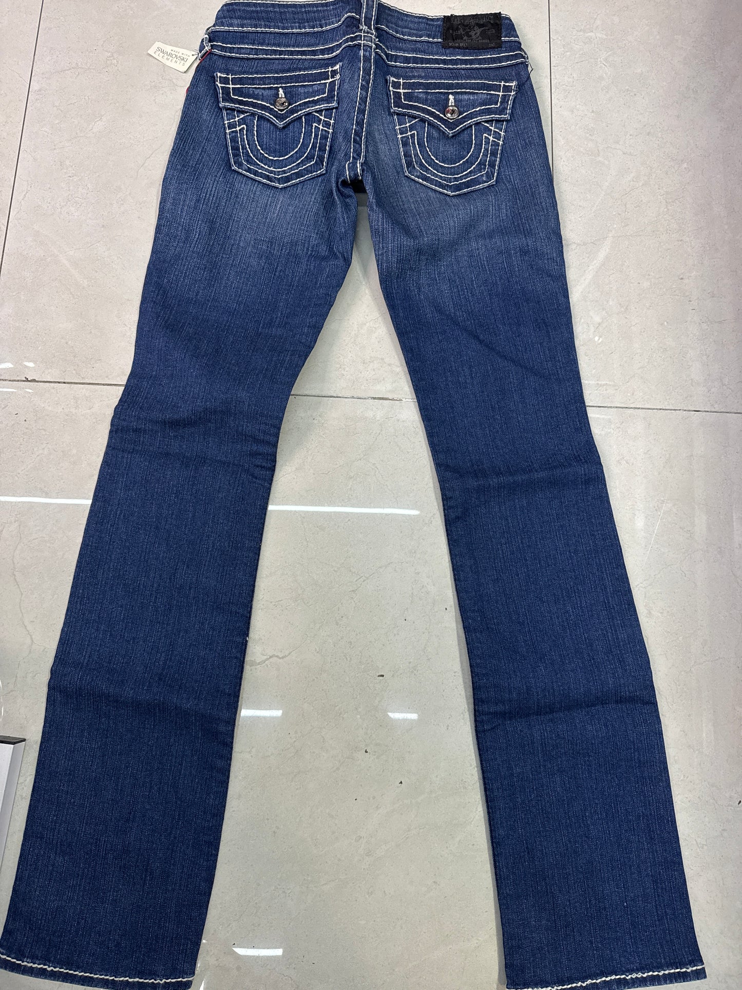 Jeans True Religion Shm Memphis billy Chessboard Crystal Big T 25