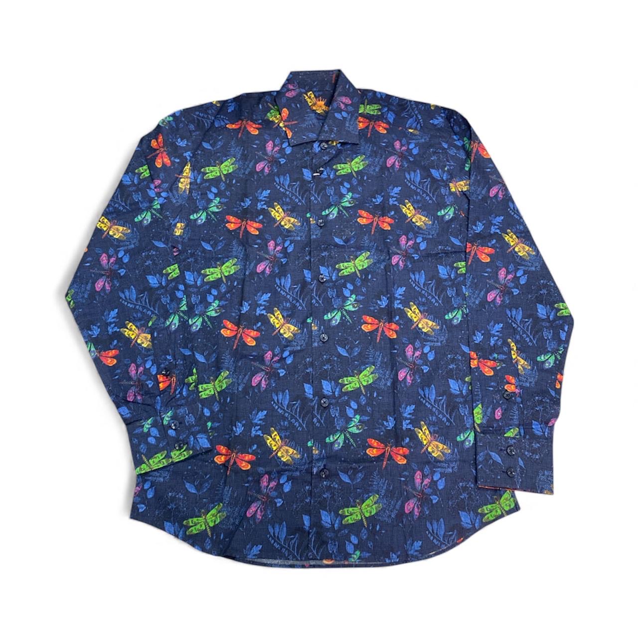 Camisa Bertigo manga larga