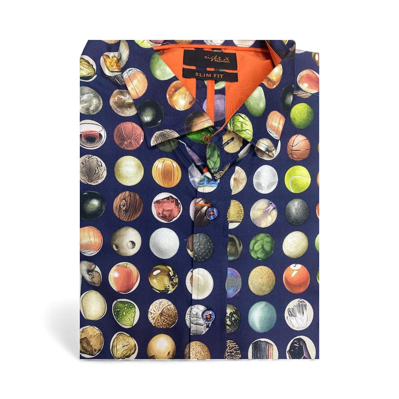 Camisa Eight Ex manga larga