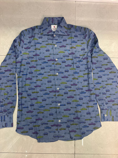 Camisa Cordone Sartoria su Misura manga larga