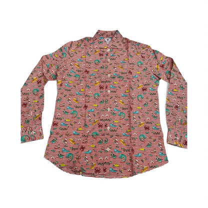 Camisa Cordone sartoria su misura manga larga