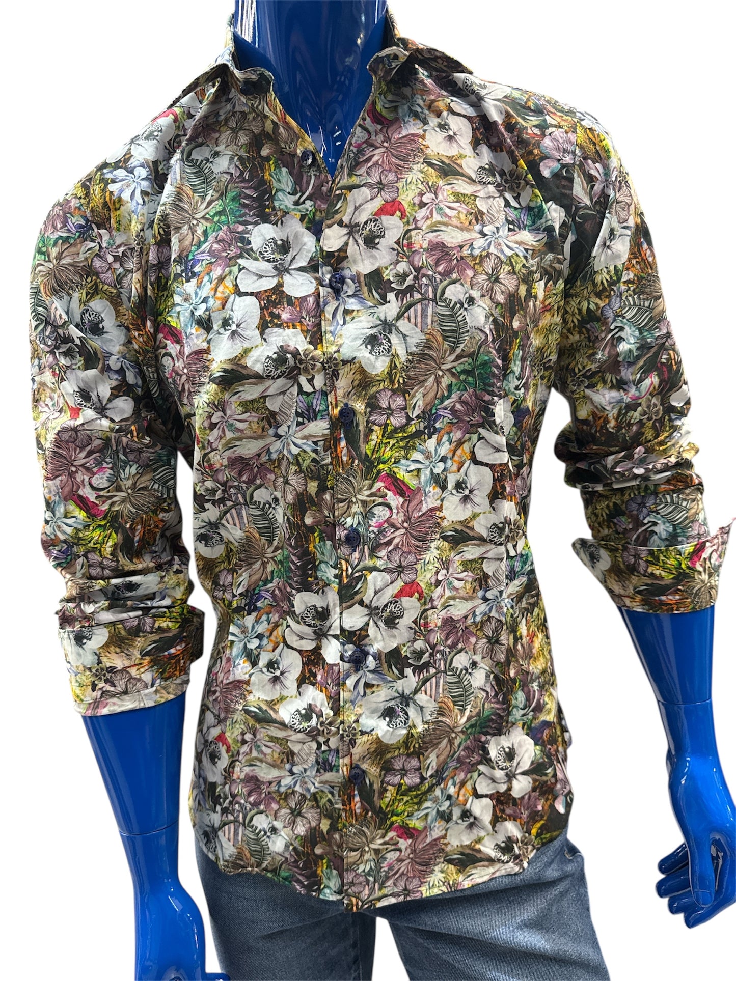 Camisa Jared Lang manga larga