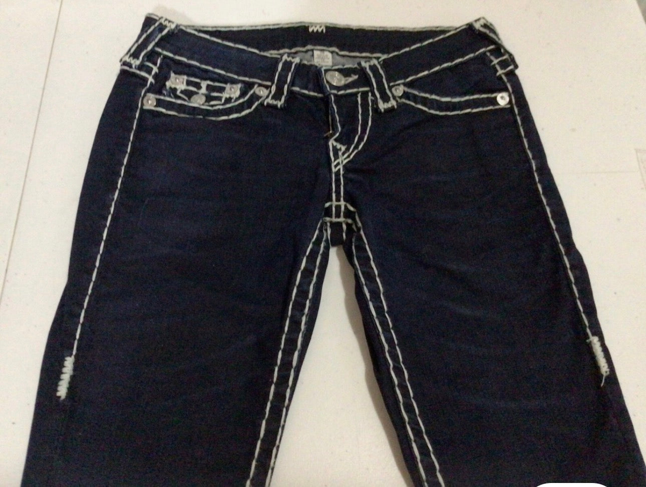 Jeans True Religion 26 Straight w/flaps