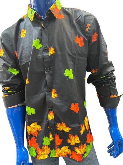 Camisa Jared Lang manga larga