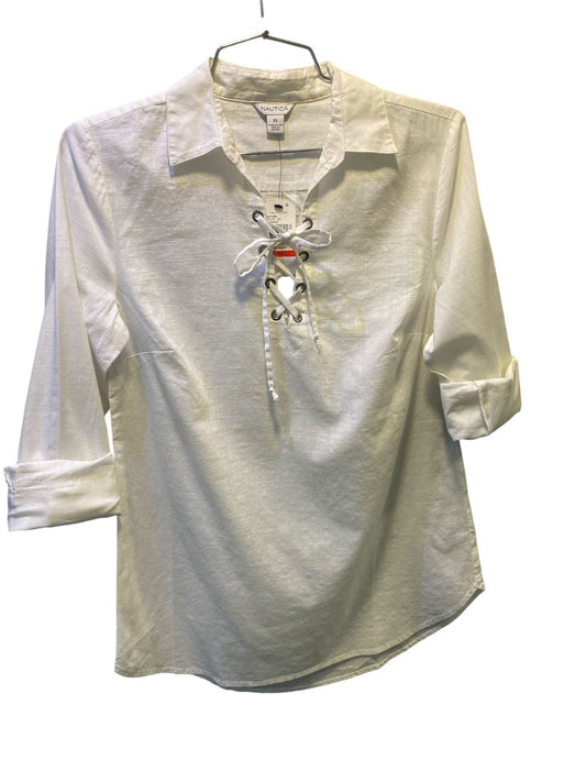 Camisa Nautica en lino XS
