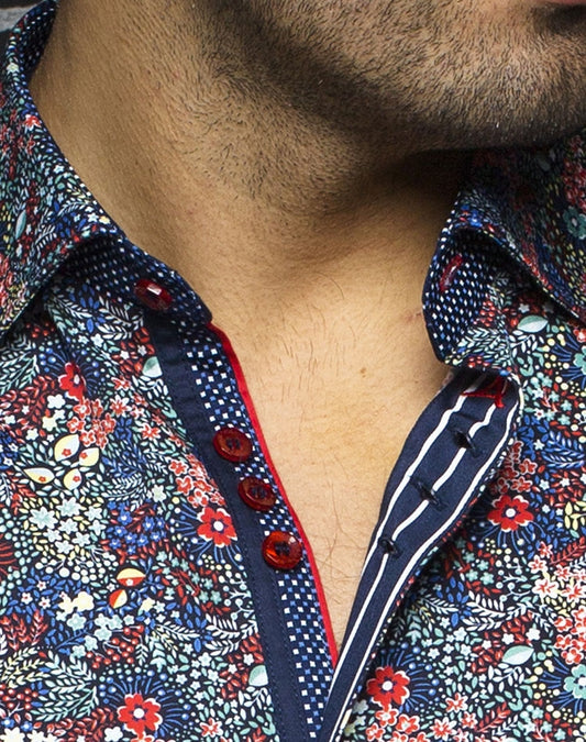 Camisa Au Noir manga larga