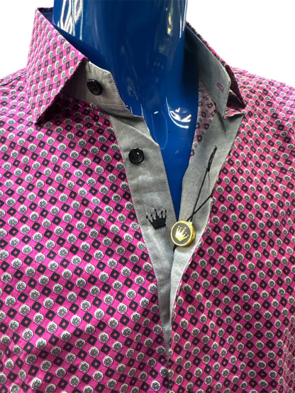 Camisa Bertigo manga larga