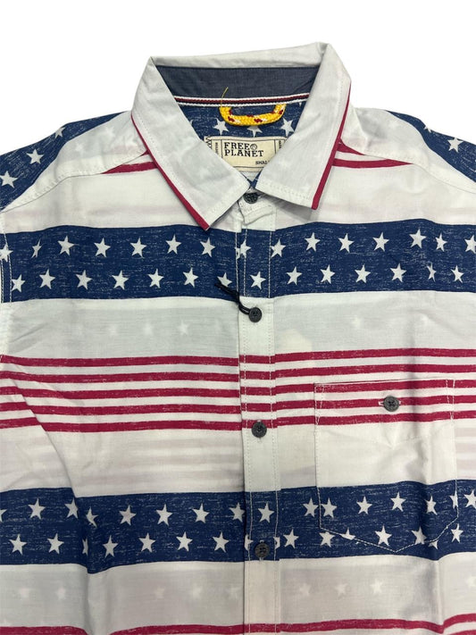 Camisa manga corta Free planet Mens S