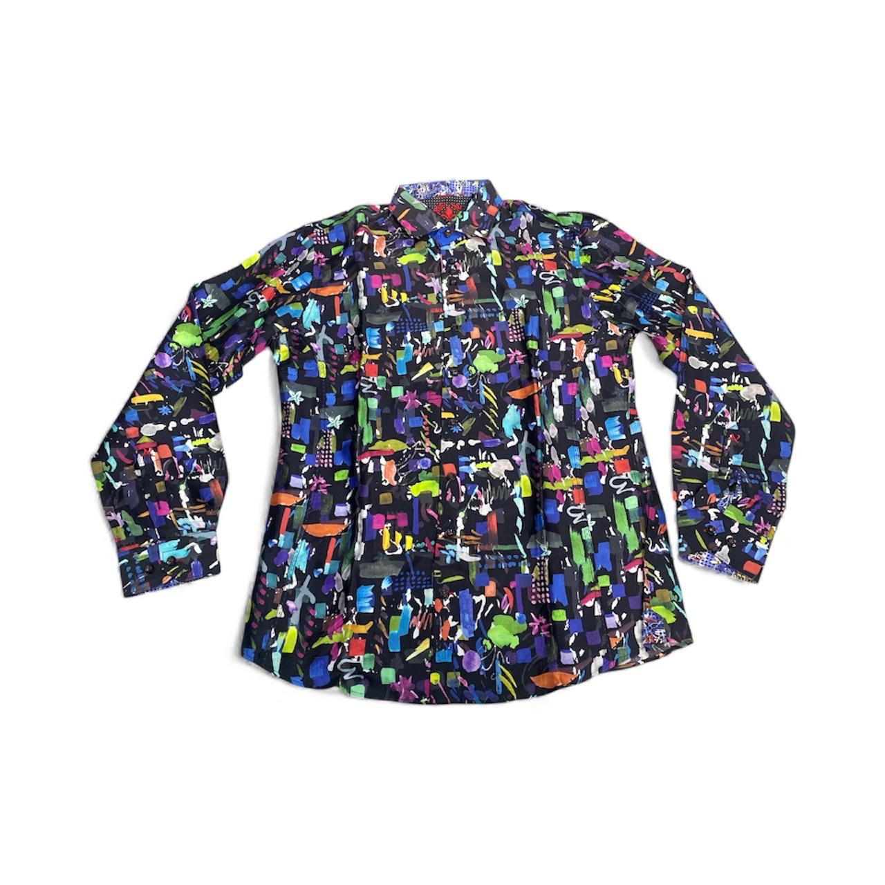 Camisa Au Noir manga larga