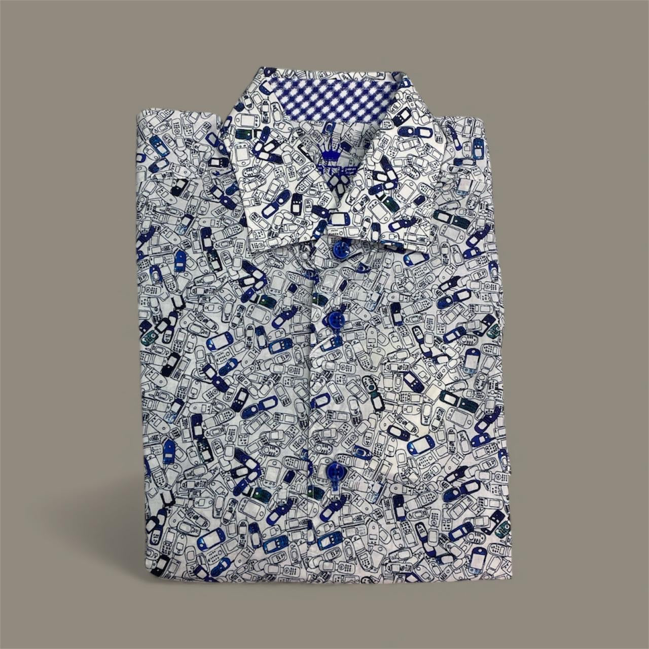 Camisa Bertigo manga larga