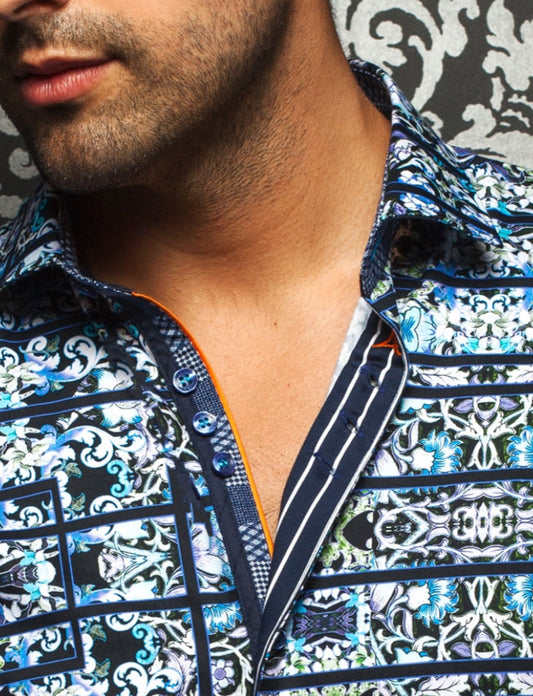 Camisa Au Noir manga larga