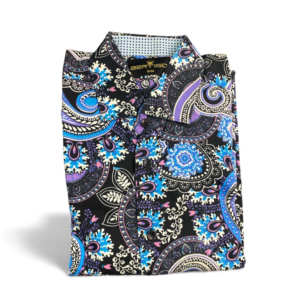 Camisa Bertigo manga larga