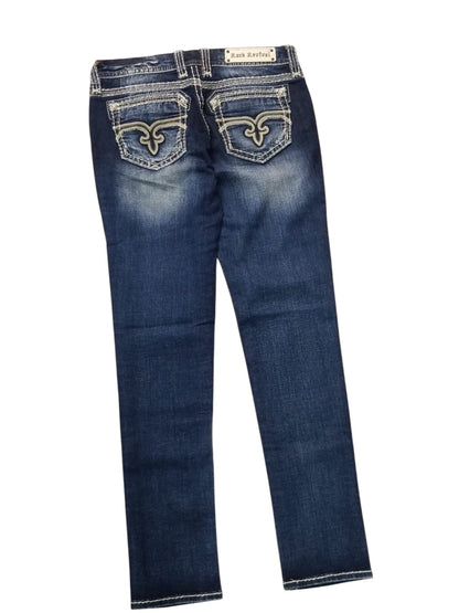 Jeans Rock Revival woman Mattie skinny