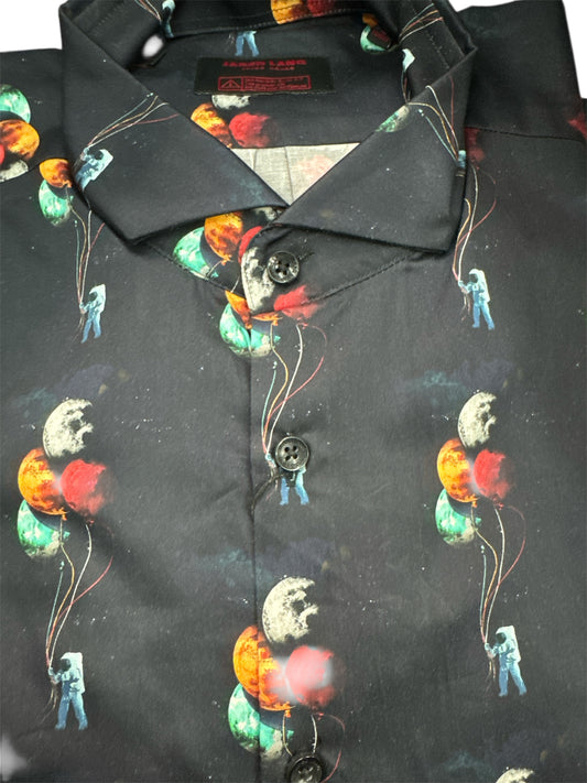 Camisa Jared Lang manga larga