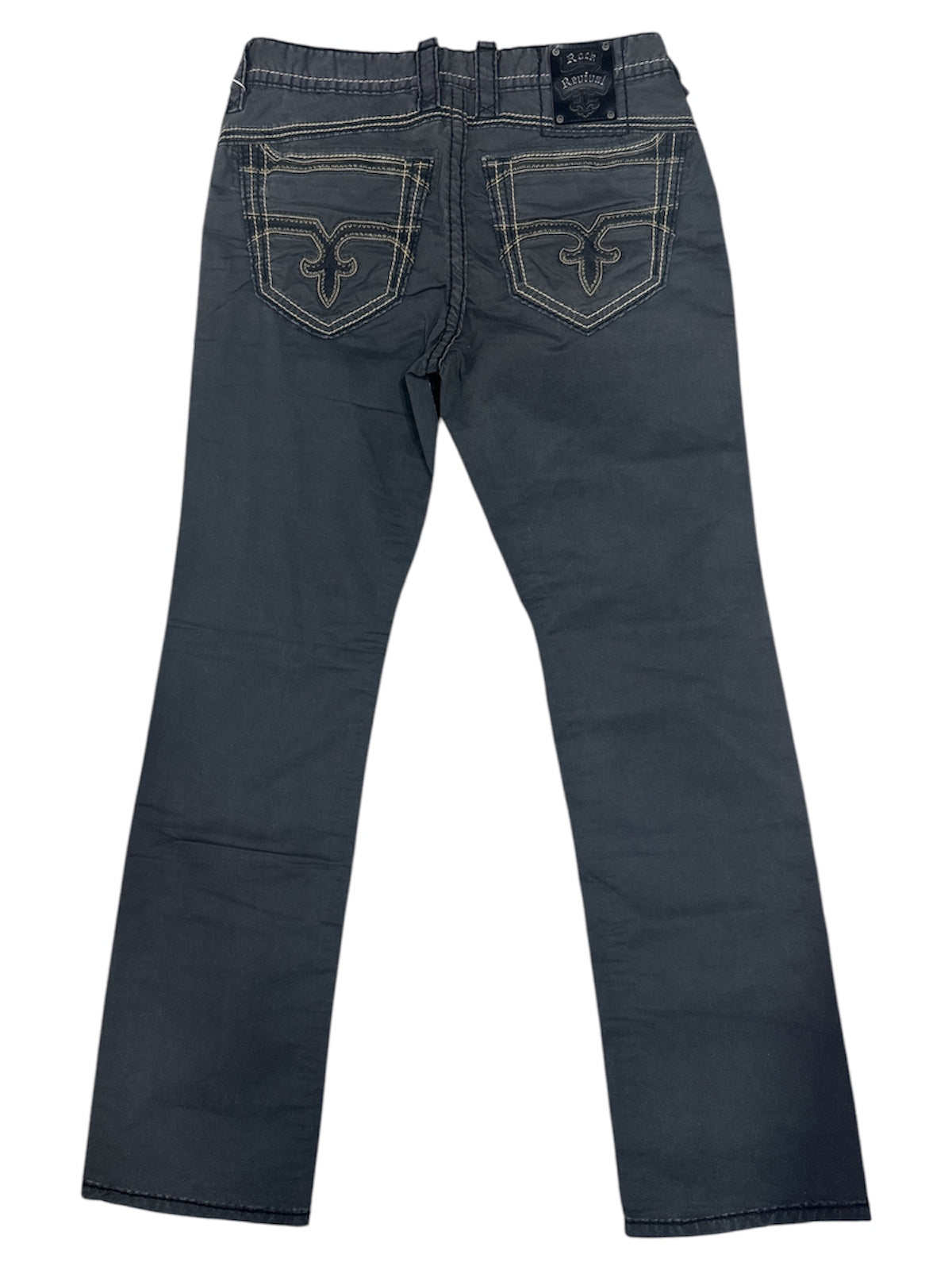 Jeans Rock Revival straight Verde 33