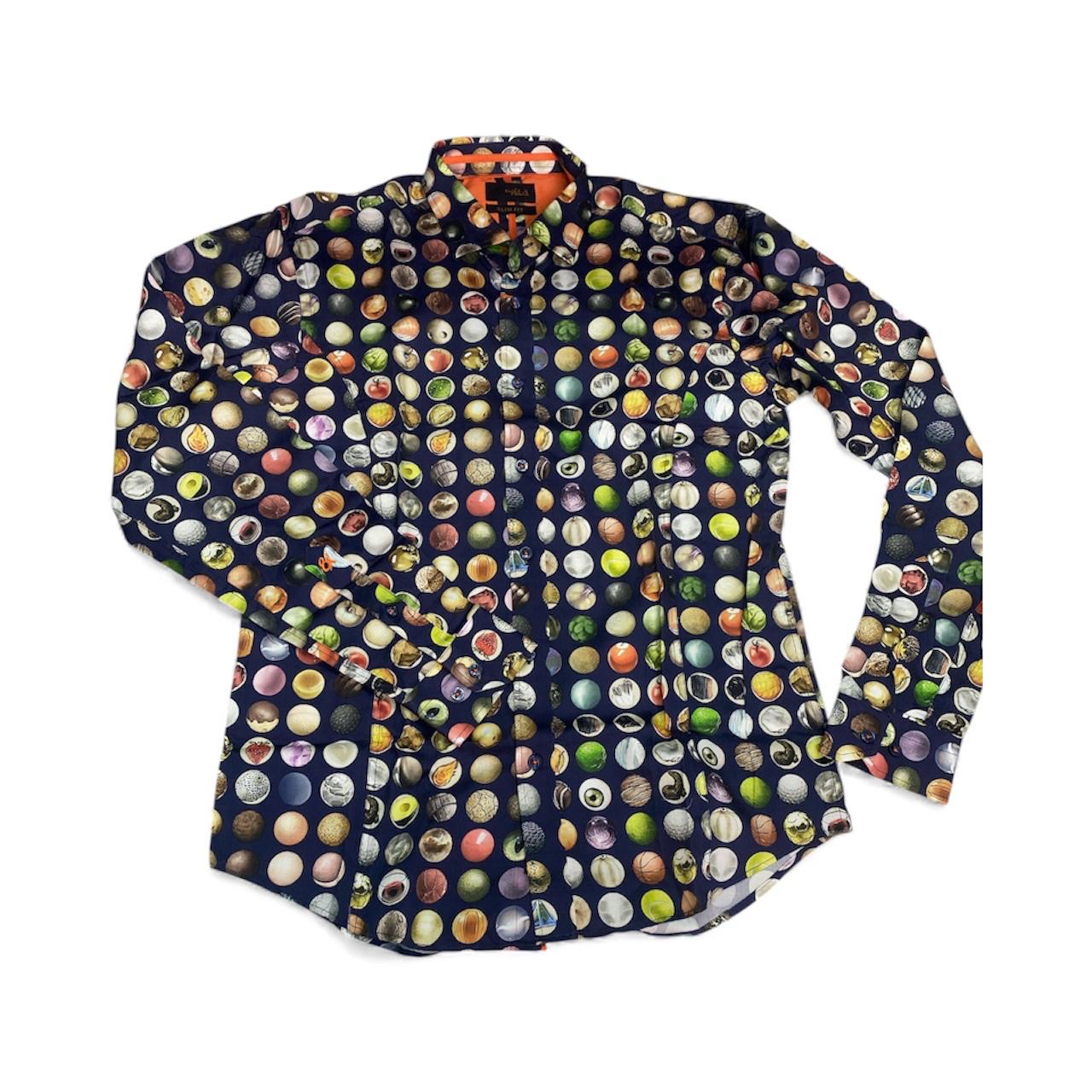 Camisa Eight Ex manga larga