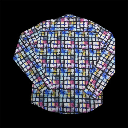 Camisa Mizumi Couture manga larga