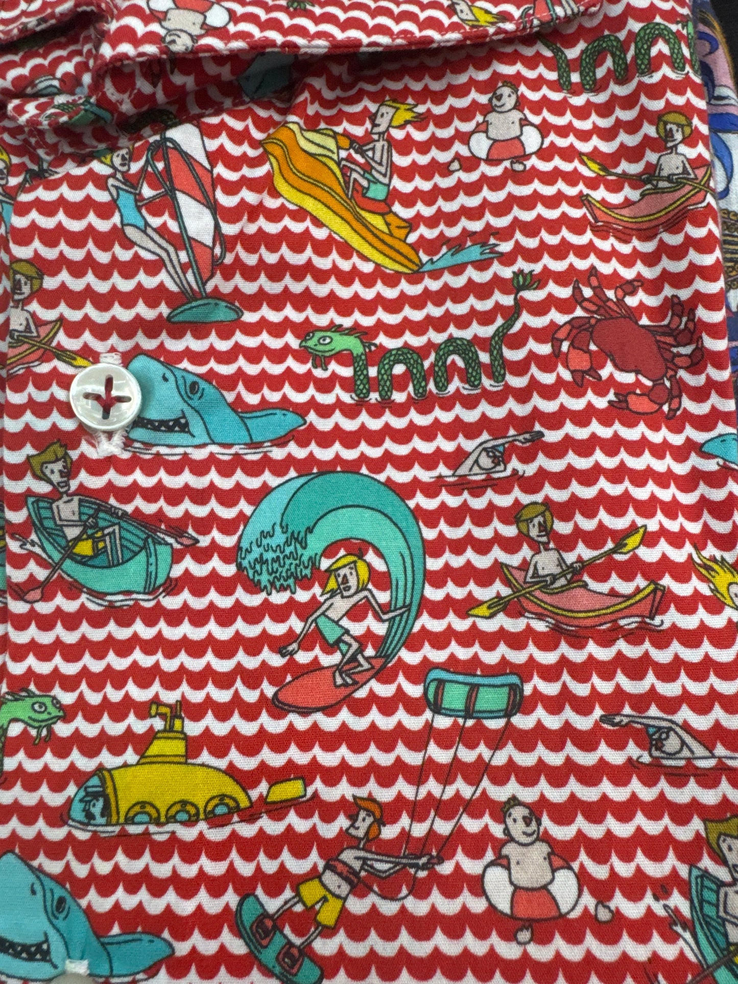 Camisa Cordone sartoria su misura manga larga