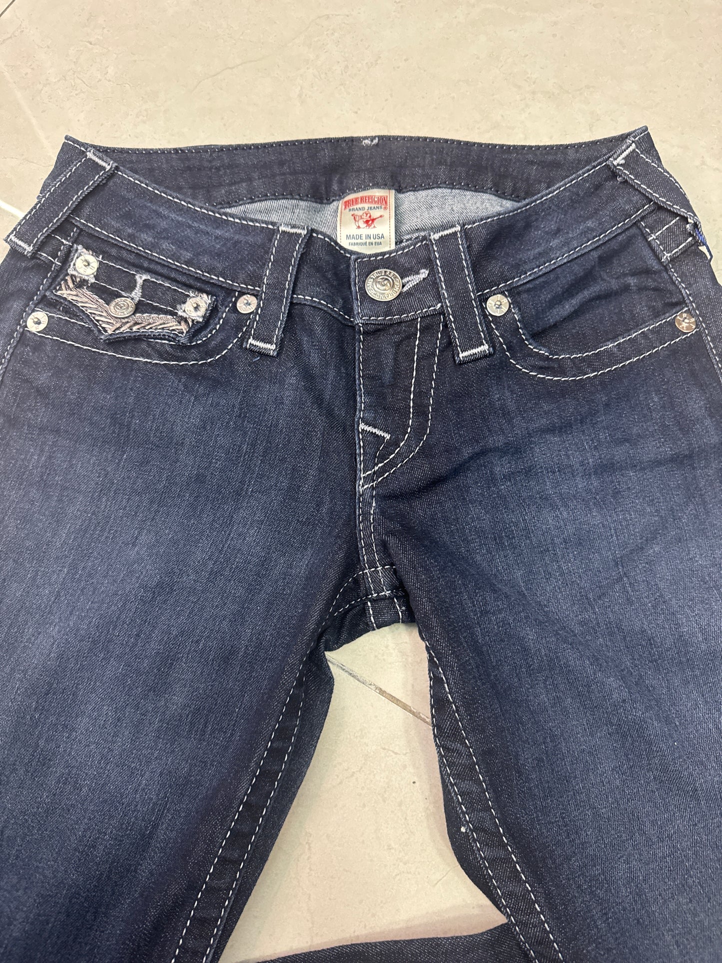 Jeans True religion Lonestar skinny Wflps Chrome decor 26