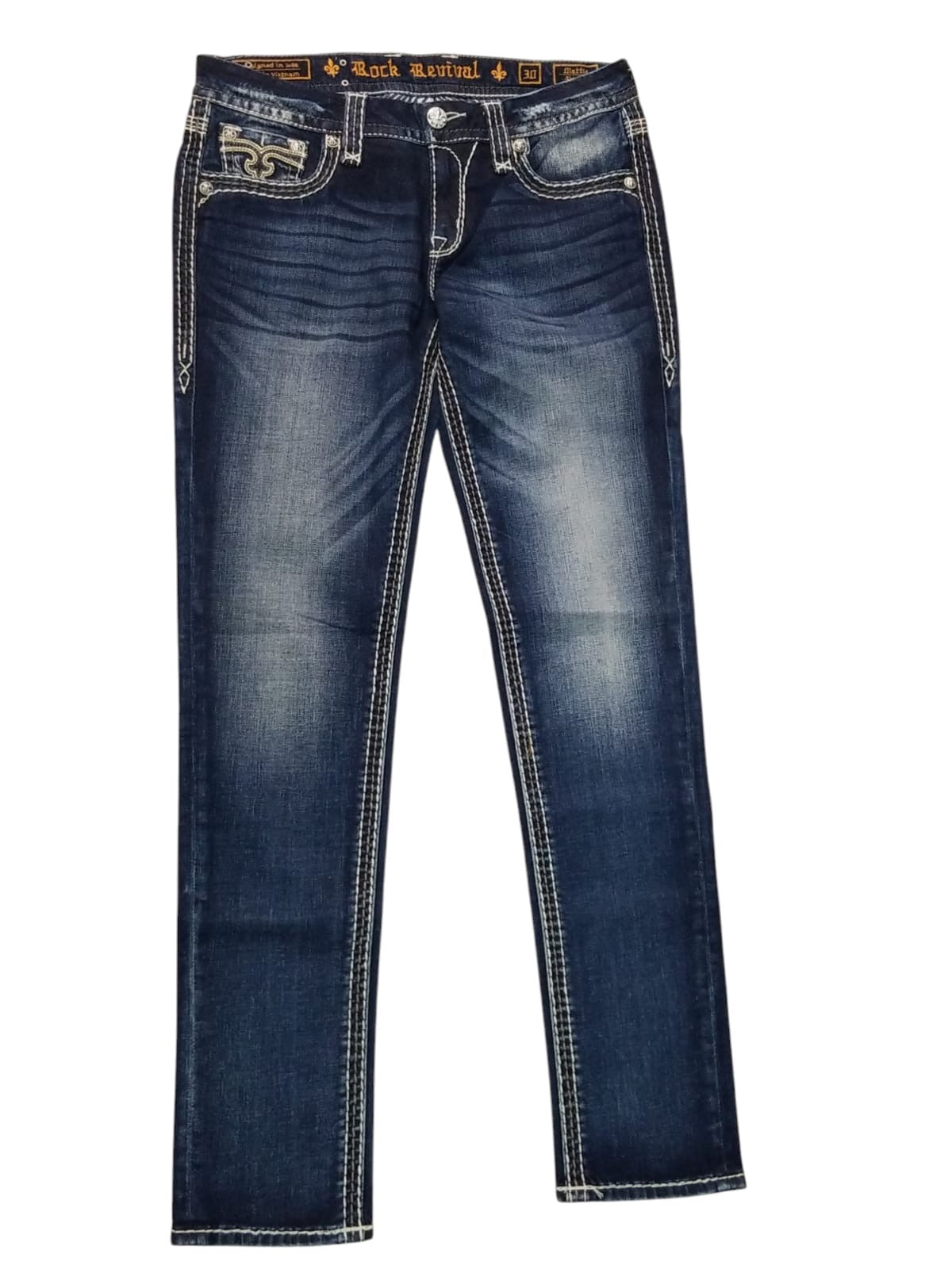 Jeans Rock Revival woman Mattie skinny