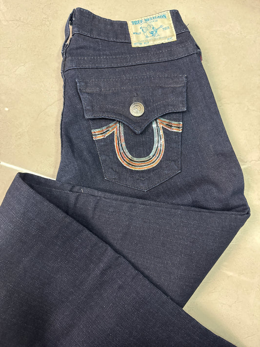 Jeans True Religion 25 Body Rinse Billy Aqua Seo Wm