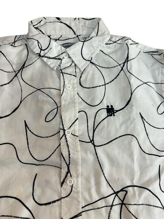 Camisa Desigual  black/White S