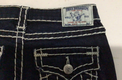 Jeans True Religion 26 Straight w/flaps