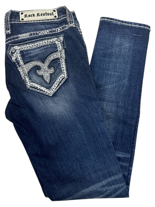 JEANS ROCK REVIVAL WOMAN LUXOR