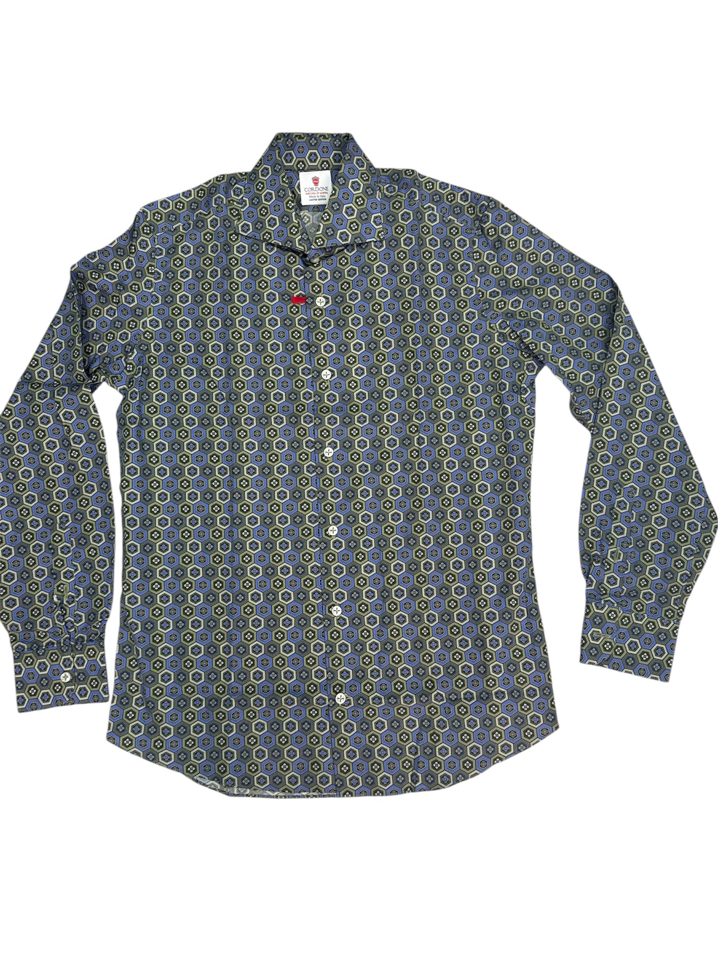 Camisa Cordone Sartoria su Misura manga larga